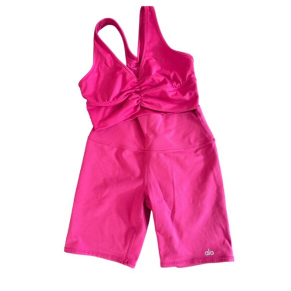 BUNDLE: GW ALO Set + GW SET ACTIVE Bra + EVERLANE Shorts, S/M (BB1801B) - Picture 2 of 6